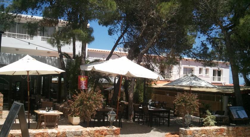 Hostal Cala Boix Es Cana Kültér fotó