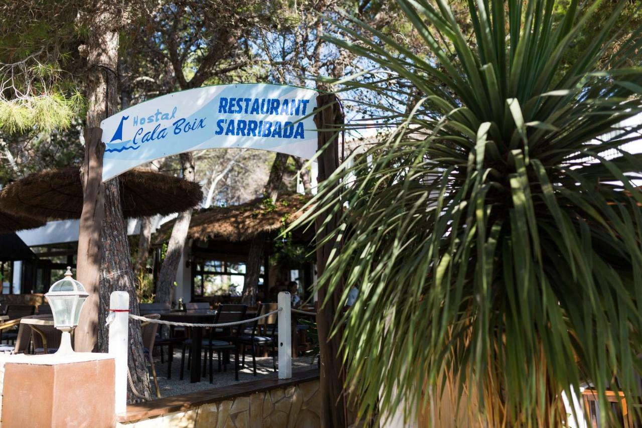 Hostal Cala Boix Es Cana Kültér fotó