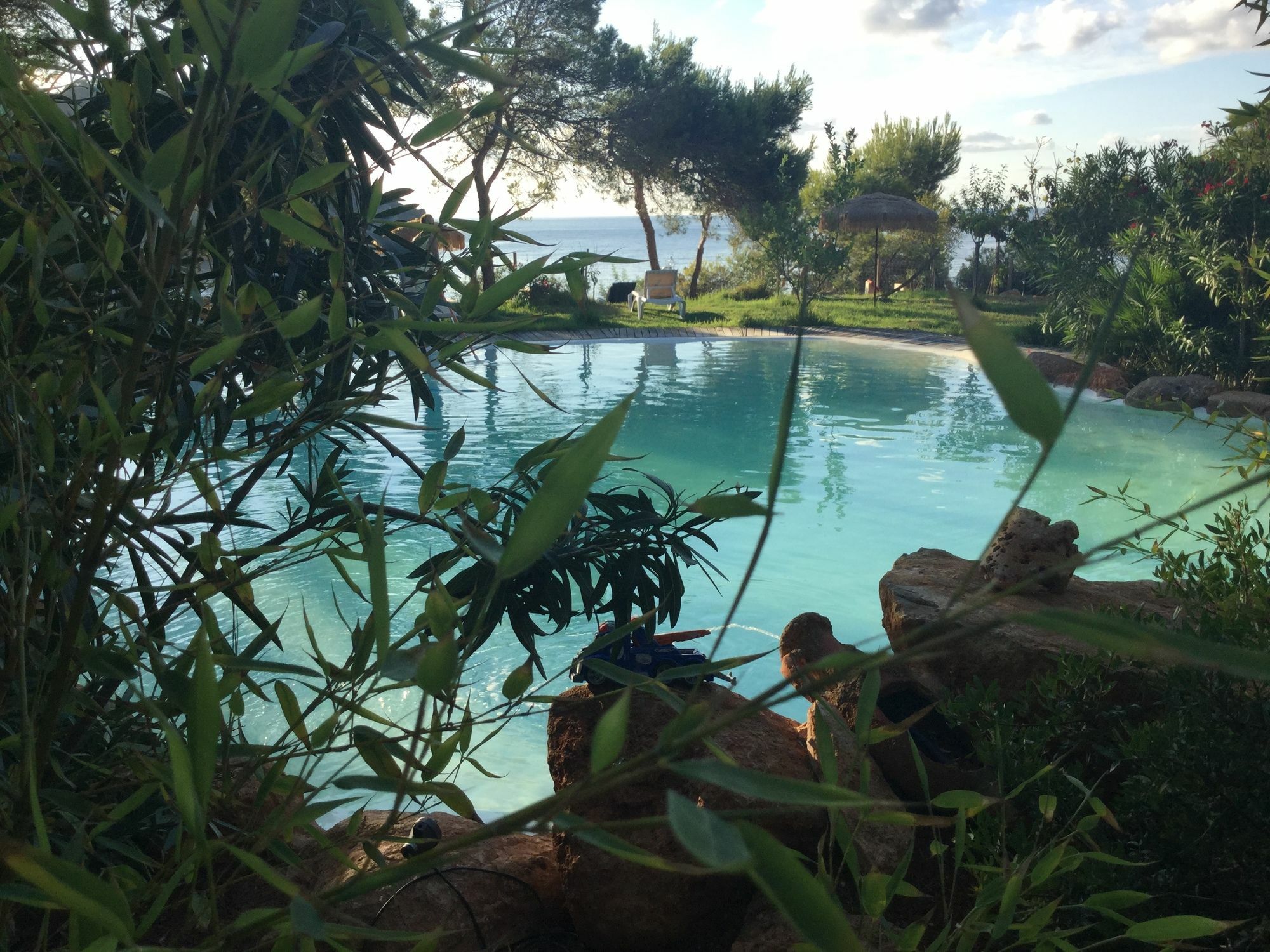 Hostal Cala Boix Es Cana Kültér fotó