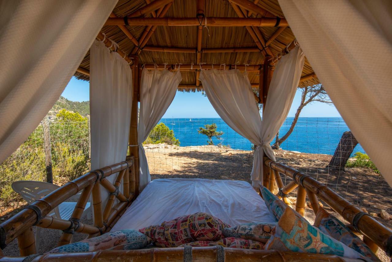 Hostal Cala Boix Es Cana Kültér fotó
