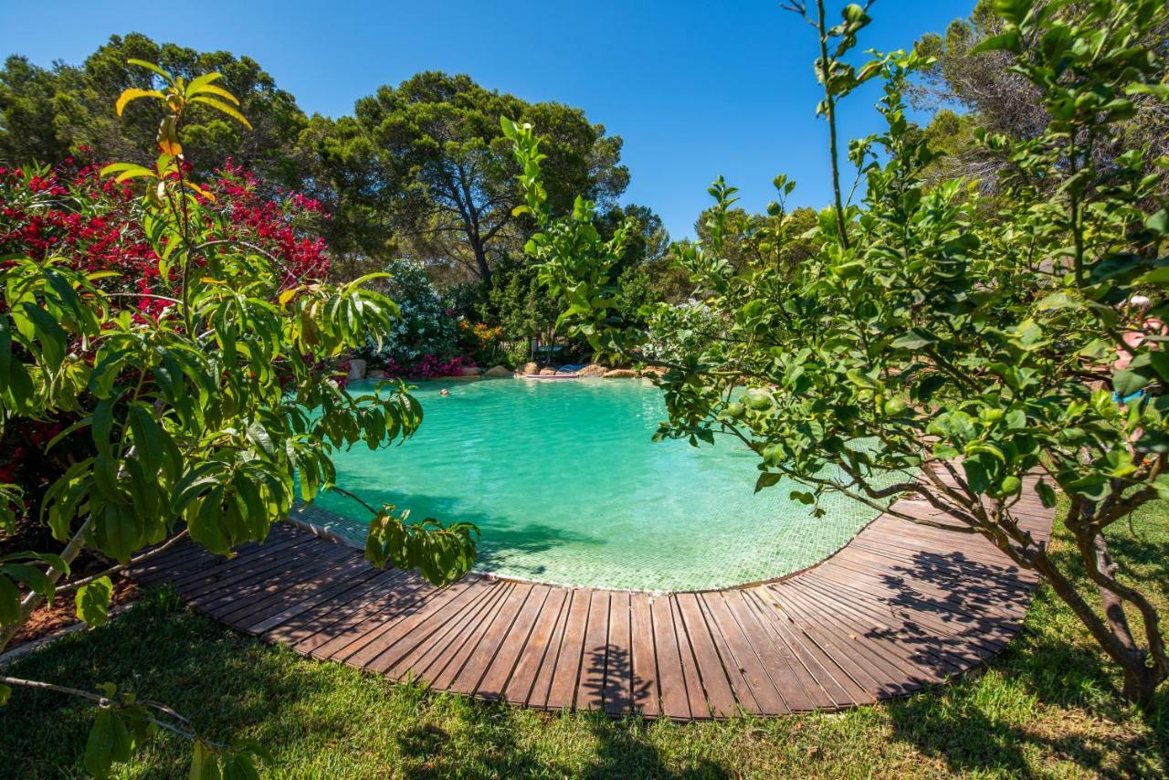 Hostal Cala Boix Es Cana Kültér fotó